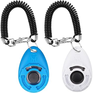 Clicker Per Addestramento Cani E Gatti - Portatile Con Cinturino Per Dita - Foto 10