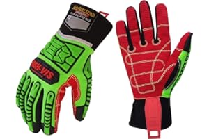 Seibertron HIGH-VIS HDC5 Level 5 Odporne na cięcie Rękawice DeckHand High Performance Protection Odporne na uderzenia Olej i Gaz Rękawice ochronne CE EN388 4543 XL