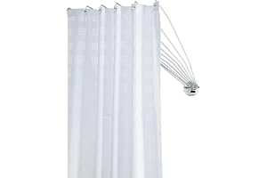 Sealskin Regenschirm Duschvorhangstange | Badezimmerhalterung für robuste Duschstange