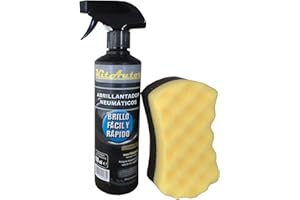 KITAUTOS ABRILLANTADOR DE NEUMÁTICOS 500 ml Y Esponja