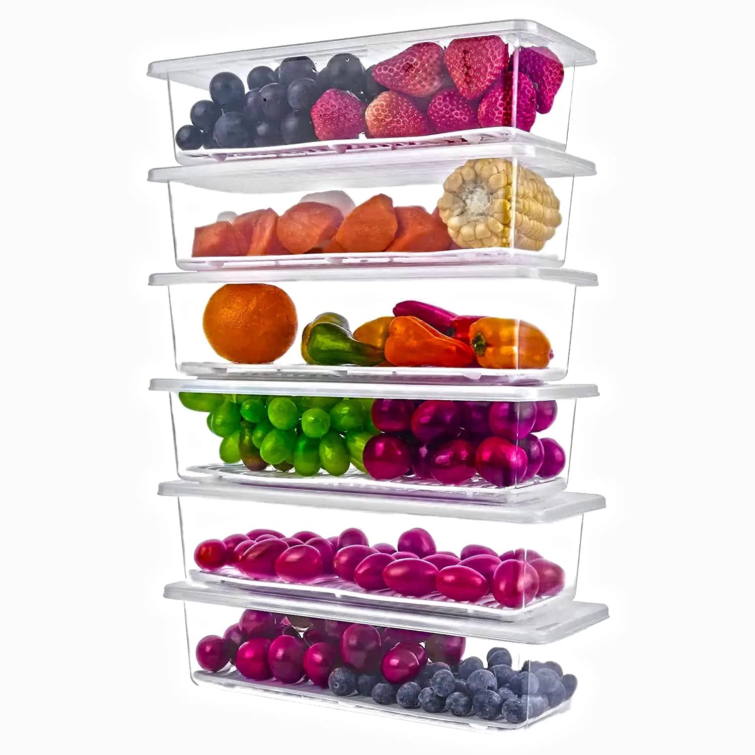 Xiran 6 Fridge Storage Boxes Review: Ultimate Organizer for Fish, Meat, Veggies & Fruits