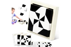 Montessori geometrisk pussel träpussel geometrisk form huvud barn 3+ år gammal pedagogiska träpussel för pedagogiska leksaker