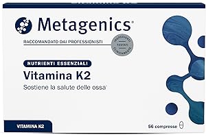 Metagenics Vitamina K2 - Contribuisce alla Normale Salute delle Ossa - 56 Compresse