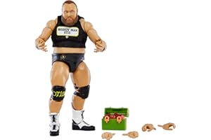 WWE Élite Figura de acción Otis, muñeca articulada de juguete con accesorios para niños +6 años (Mattel GVB69)