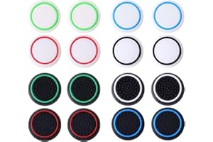 VPB Daumenkappen, kompatibel mit PS5 und PS4 Controller, Daumenclips, Silikon-Hülle, Joystick-Schutzbefestigung, Thumbstick Joystick-Griffabdeckungen, 16 Stück