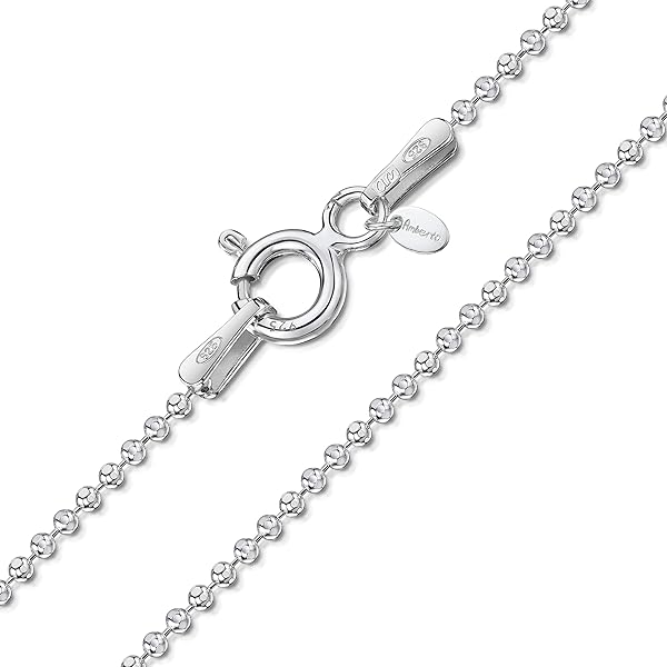 MATERIA, Collana Con Piccole Sfere, Da Donna, In Argento 925 - Foto 10