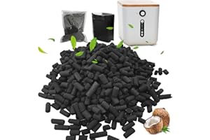 Shurex Odor Absorbing Activated Carbon Refills for iDOO 3L Smart Kitchen Countertop Composter Filter, Replacement Activated Carbon Filter, Compatible with iDOO 3L Electric Kitchen Composter