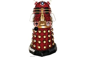 Star Cutouts SC126 Supreme Dalek Red Lifesize Doctor Who Cardboard Cutout Ideal for Doctor Who Fans, Parties, Collectors and Events
