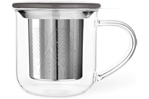 VIVA SCANDINAVIA Viva Taza, Borosilicato Vidrio, 450 ml