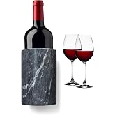 (Marble Wine Chiller and Utensil Holder, Black) - Fox Run 8649 Marble Utensil Holder, Black