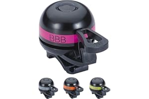 BBB Cycling Bike Handlebar Bell for Mountain Road and Racing Bikes EasyFit Deluxe BBB-14