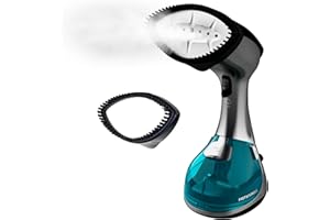 Cecotec Plancha Vertical de la Ropa Fast&Furious 4050 X-Treme. 1960W, Vapor Continuo 35g/min, Sistema Seguridad Auto Shut-Off, Accesorio Cepillo Incluido, Lista en 20 Segundos, Tanque 265ml