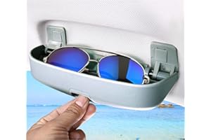 BIXUAN kompatibel mit VW Golf 8 Mk8 2020 2021 2022 2023 Sonnenbrillenhalter Brillenetui Auto Brillenhalter, Golf 8 Aufbewahrungsbox Organizer,Glasses Case Holder Innenraum Zubehör