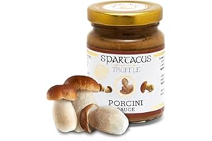 SPARTACUS TRUFFLE Spartacus Pâte de cèpes – Saveur intense et goût exquis, idéale pour les pâtes, la viande et la pizza – 100 g