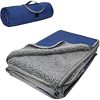 Coperta Da Campeggio, Coperta Calda Da Stadio, Indossabile Impermeabile E Antivento Fibra - Foto 8