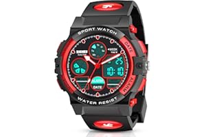 Dislocati Mehrstil LED wasserdichte Digitaluhr Wecker für Kinder - Geschenke & Spielzeug Kinder