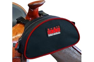 TrailMax Original Pommel Pocket Satteltasche für Western & Endurance Sättel; Handy-Sattelhorntasche; Sattelhorntasche für Pferde; Trail Riding Handy Pommel Pocket