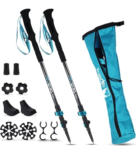 Bâtons De Trekking CRIVIT Ultra Light Réglables 135 Cm - Aluminium - Paire D'occasion