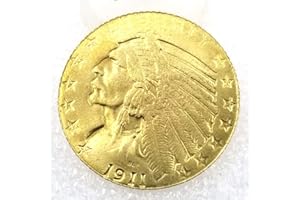 LKTingBax 1911 Rare Liberty Morgan Dollars Old Coins – Grande pièce américaine – Non circulée Hobo Nickel USA Morgan Dollar Type de pièce pour faciliter la vie