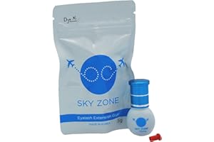 CM LASHES Klej do przedłużania rzęs – SKY ZONE – bardzo mocny – klej do rzęs – czarny 5 g