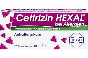 CETIRIZIN HEXAL Filmtabl. b. Allergien 20 St