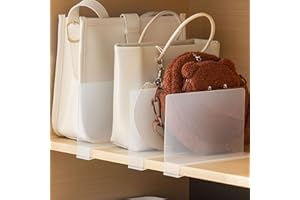 GAESHOW Regalteiler aus Acryl, Transparent Trenner Aufbewahrung, 2 Stück Kleiderschrank Trenner, Regaltrenner für Kleiderschränke, Schränke, Schlafzimmer, Geschäft, Ohne Bohren