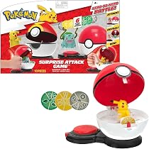 Pokémon jeu d'attaque surprise pikachu 2 avec rapide ball vs. riolu