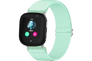 CUNUJIX Bracelet élastique de rechange en nylon pour enfant Xplora X6 Play - En tissu extensible - Pour Xplora X6 Play - Pour filles et garçons