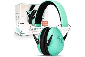 Schallwerk ® Kapselgehörschutz Kiddies (Minty Blue) | Gehörschutz Kinder - Hochwertige Lärmschutz Kopfhörer mini - Ohrenschützer ideal für Alltag & Events