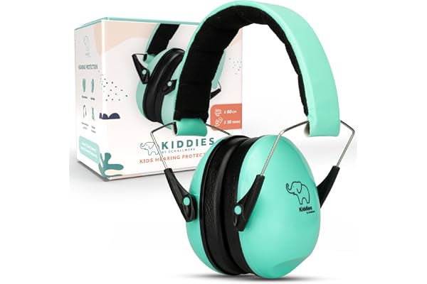 Schallwerk ® Casque Anti Bruit Enfant - Protection Auditive Pour Enfants - Casque Anti-Bruit Enfant - Protection contre le Bruit - Antibruit Bébé Bebe Voyage