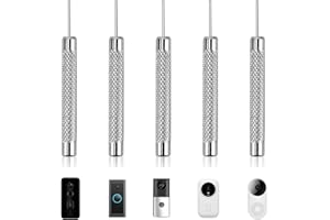 DNSHAN 5 Pack Doorbell Removal Pin Release Key Security Removal Tool Replacement Ring Doorbell Accessories Compatible with Eufy Chime Nest Blink Arlo Google Video Doorbell Sim Card Removal Tool