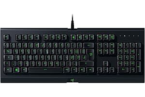 Razer Cynosa Lite - Tastiera da Gioco Essenziale, Programmabile, Illuminazione RGB, Tasti di Gioco, Roll-Over a 10 Tasti, Resistente agli Schizzi - QWERTY Tastiera Italiana | Nero
