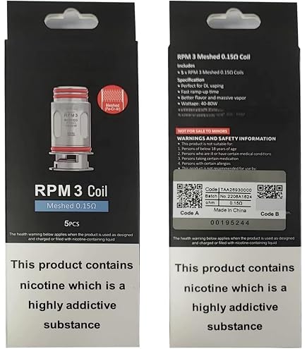 smok rpm 100 coils SMOK RPM 85/100 Replacement Pods main image 0