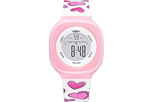 V2A Digital Watch for Girls – Kids Between 4 to 14 Years of Age Multi-Functional 30 M Waterproof Digital Sports Watches for Girl | Digital Watch for Girl Age 4 5 6 7 8 9