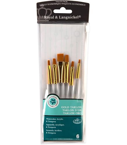 Funda Vinilo Cremallera Royal Brush Manufacturing Royal Y Langnickel Zip N Cerrar 12 | Meses Brochas Taklon Mango Dorado