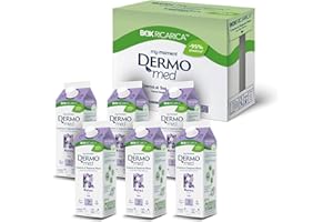 Dermomed, Eco-ricarica Sapone Liquido Mani Relax. Pelle morbida e vellutata. Contiene acido ialuronico e glicerina dalle capacità emollienti, idratanti e riparatrici del derma. 6 Pezzi 900ml