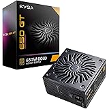 EVGA SuperNOVA 650 GT, 80 Plus Gold 650W, Fully Modular, Auto Eco Mode with FDB Fan, 7 Year Warranty, Includes Power ON Self 
