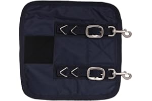 QHP Brusterweiterung Quick Release für Pferdedecken (Navy)