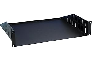 Adam Hall 19" Parts 87552-19" Rackwanne 2 HE 375 mm tief