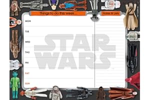 DANILO Star Wars Weekly Planner, A4 Size, Desk Calendar, Tear Off Pages, Official Product