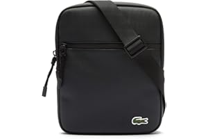 Lacoste sac porté épaule Lcst Homme Noir
