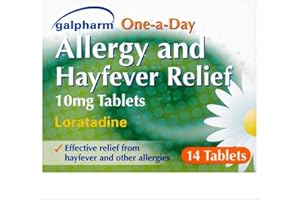 ORTCI GALPHARM Loratadine 10mg Hayfever and Allergy Relief One-a-Day Tablets 14's