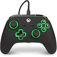PowerA Enhanced Wired Controller for Xbox One, Officially Licensed - Spectra (7 Colour LED Backlights) for Stereo System