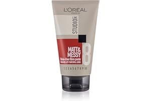 L'Oreal Paris Studio Line Shine-Free Fibre Paste For Matt and Messy Look, 150 ml (Pack of 1)