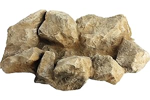 OASE 50415 Bachlaufelement sand Rechtskurve - Teich Bachlauf, Sandsteinoptik, naturnahe Bachlaufschale, Wasserfall Element