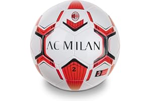 MONDO PALLONE CUCITO MINI MILAN Ballon de Football Cousu - Produit Officiel - Taille 2 - 150 grammes - 13716