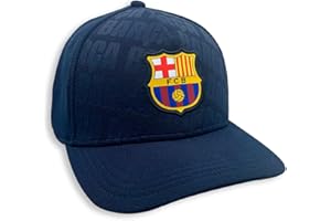 R ROGER'S Chapeau FC Barcelone Chapeau Adulte Bleu Football Bleu