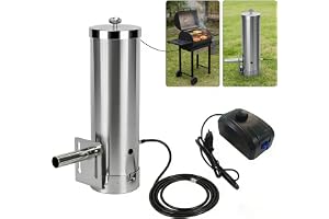 Kallröksgenerator av rostfritt stål, rökelsegenerator för rökspisar, smoker med pump, rostfritt stål, kalröksgenerator för rökugnar, kalkrökare, rökare, rökgenerator, BBQ rökproducenter
