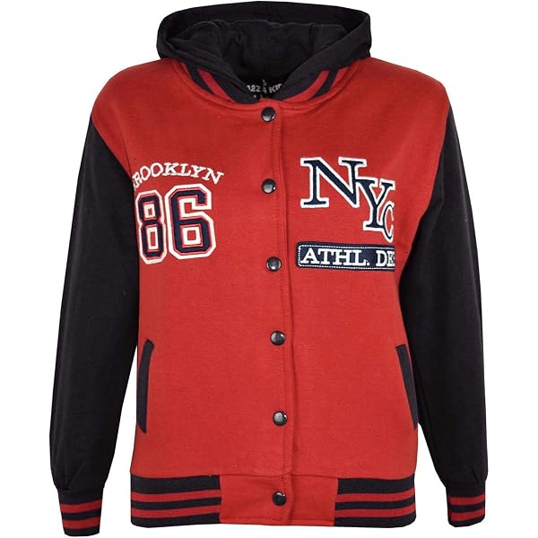 Hot Wheels Boys Flame Logo Bomber Jacket - Black Varsity Style Baseball Jacket For Kids