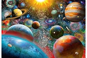 RAVENSBURGER SPIELEVERLAG Ravensburger Puzzle 19858 Planety 1000 Elementów Puzzle Dla Dorosłych (19858) Unikalne Elementy, Technologia Softclick - Klocki Pasują Idealnie